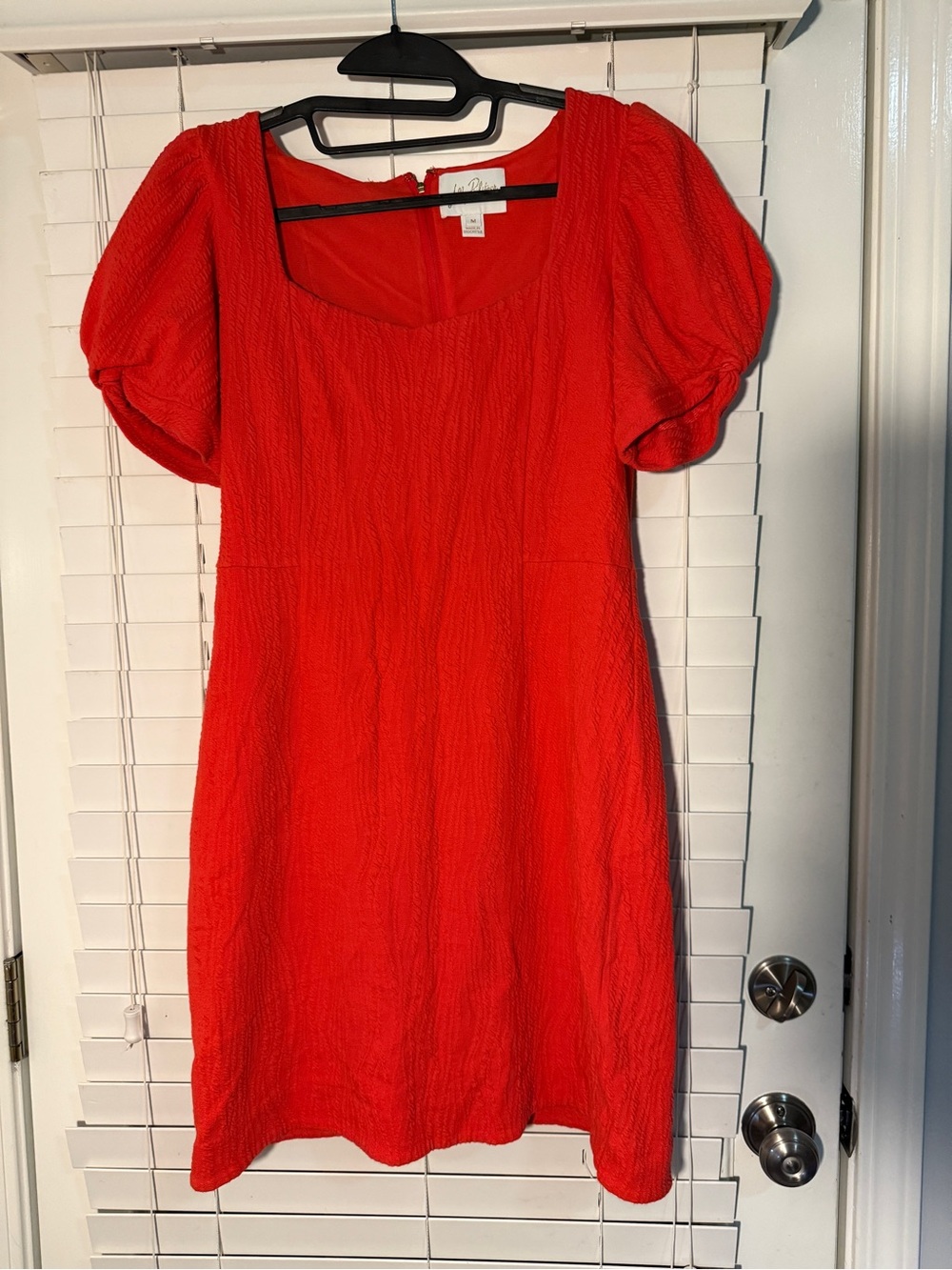 Lilly Pulitzer Dress Elisha Shift Puff Sleeves Square Neck Mini